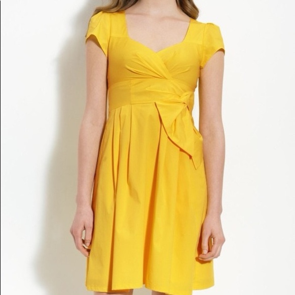 Nanette Lepore Jazzband Yellow Mini Dress Sold Out